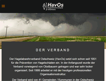 Tablet Screenshot of havos.ch